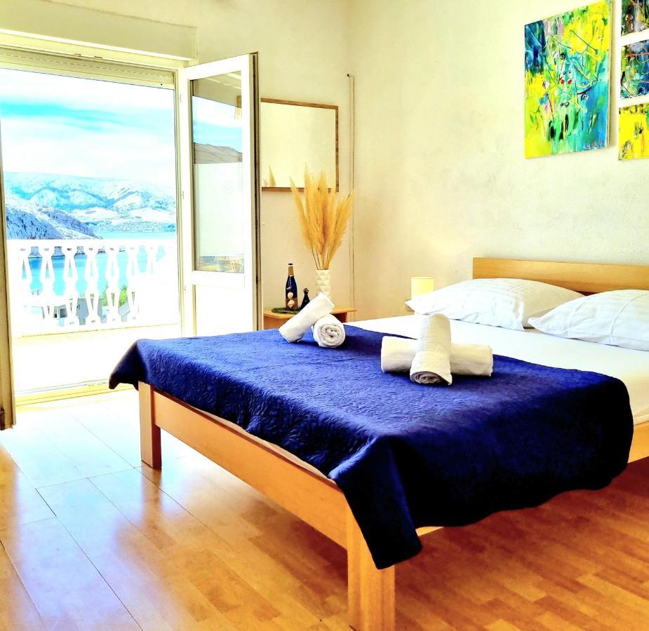 Apartmán Stanko Sea View Metajna Exteriér fotografie