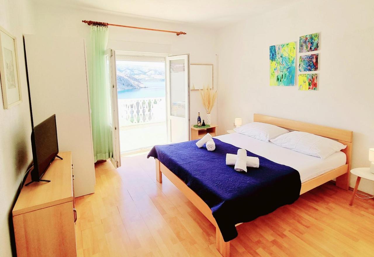 Apartmán Stanko Sea View Metajna Exteriér fotografie